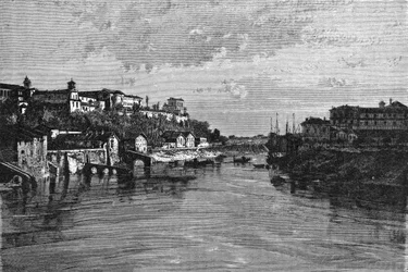 Geschichte Roms. Das Ufer des Tiber und das Bündnis von Sankt Sabina