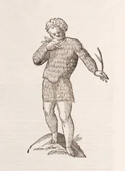 Illustration eines Mannes