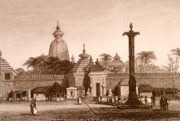 Jaganath-Tempel, Orissa, Indien