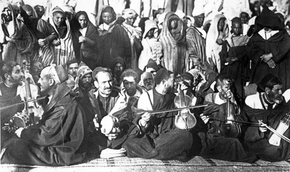 Jüdische Musiker in Marokko, ca. 1900