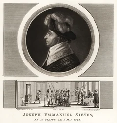 Joseph Emmanuel Sieyes, französischer Politiker und Theoretiker