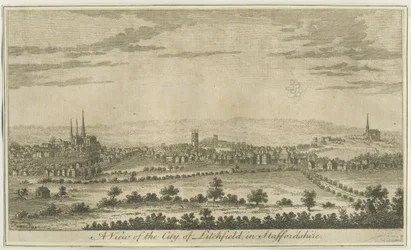 Lichfield - Südwestansicht