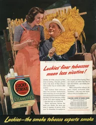 Lucky Strike Zigarettenwerbung