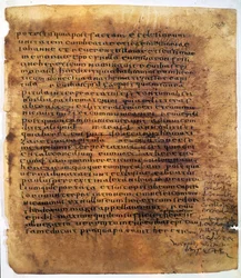 Manuskriptrolle: ein Palimpsest