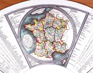 Karte von Frankreich