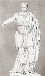 Marcus Furius Camillus (ca. 446 – 365 v. Chr.), römischer Soldat und Staatsmann, aus 