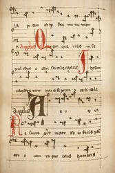 Melker Stift Musikpartitur, Melk, Österreich