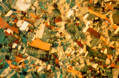 Yttrium-Barium-Kupferoxid, Lichtmikrograph