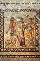 Mosaik von Dionysos aus Antakya, Türkei