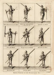 Musketenübungen