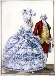 Frischvermählte, um 1780 (Gravur)