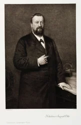 Nikolaus August Otto, deutscher Ingenieur, ca. 1870er