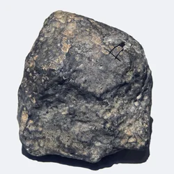 Gewöhnlicher Chondrit (L/LL5). 1866 in der Ukraine gefallen. Nationalmuseum für Naturgeschichte, Paris.
