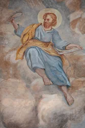 Unsere Liebe Frau von der Himmelfahrt Kirche. Heiliger Matthäus. Cordon, Frankreich