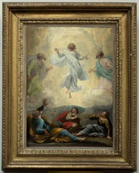 Pfarrkirche (Parochiekerk Sint-Amandus en Sint-Blasius). Gemälde. Verklärung Jesu. Anonym