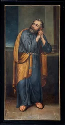 Pfarrkirche (Parochiekerk Sint-Pieter). Heiliger Petrus