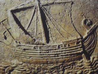 Phönizisches Handelsschiff, ca. 1. Jahrhundert n. Chr.