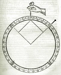 Tafel aus Armonia Astronomica et Geometrica, quattro trattati ne 