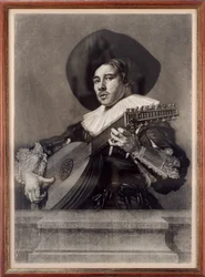 Porträt eines Lautenspielers