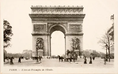 Postkarte/Arc de Triomphe de l