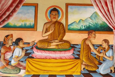 Leben des Buddha, Siem Reap, Kambodscha