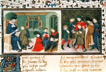 Meister und Schüler, aus 