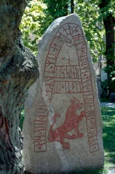Runenstein, Lund, Schweden
