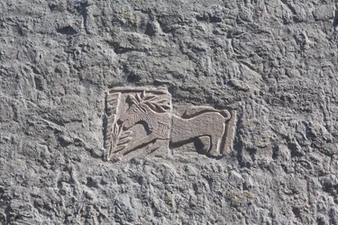 Kuppel von Sankt Mauro, Kirche, Flachrelief, Maniago, Friaul, Italien