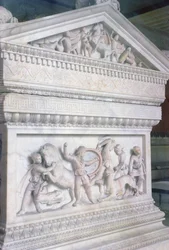 Sarkophag von Alexander dem Großen (356-323 v. Chr.)