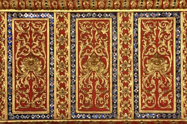 Skulptur. Marmortempel. Wat Benchamabophit Dusitvanaram Ratchaworawiharn. 1899. Bangkok. Thailand