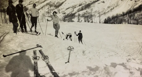Skifahrer in Abetone