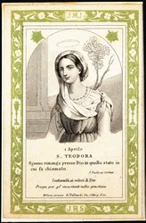 Die heilige Theodora, frühes 20. Jahrhundert