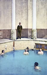 Teplice Sanov Bäder in Tschechien