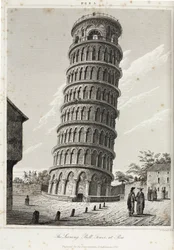 Der schiefe Glockenturm von Pisa