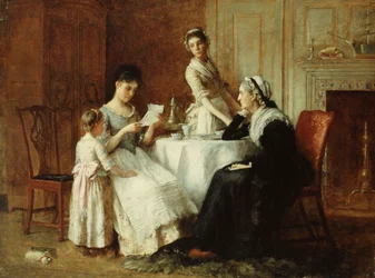 Der lang erwartete Brief, 1890