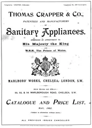 Der Katalog von Thomas Crapper und Company