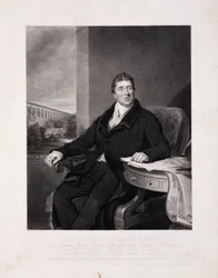 Thomas Telford, schottischer Bauingenieur, ca. 1810