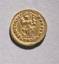 Tremissis von Honorius