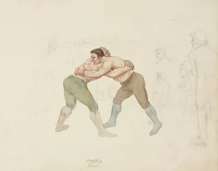 Ringkampf, Northumberland, ca. 1805-1820