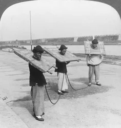 Kettenbande, Soo-Chow Suzhou, China, späte 19. oder frühe 20. Jahrhundert