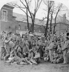 Genesende Soldaten, Allgemeines Krankenhaus Nr. 10, Bloemfontein, Südafrika, Burenkrieg, 1901