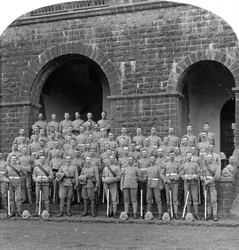 H Kompanie, Royal Warwickshire Regiment, Belgaum, Indien, 1900er Jahre