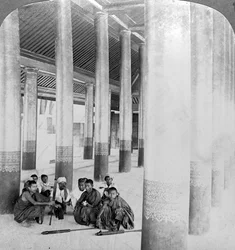 Im Audienzsaal, Mandalay-Palast, Burma, um 1900er