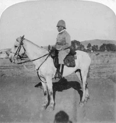 Generalmajor John French, der unerschrockene Kavallerieführer, Pretoria, Südafrika, Burenkrieg, 1901.