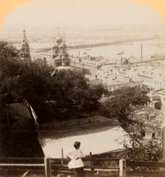 Nischni Nowgorod, Russland, der Sommermarktplatz aller Nationen, 1898.