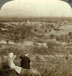 Pagoden, Mandalay, Burma, ca. 1900er Jahre
