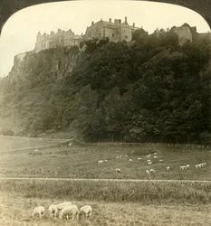 Stirling Castle, der Sitz der alten Könige...Schottland, um 1900