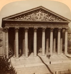 Die Kirche der Madeleine, Paris, Frankreich, 1900