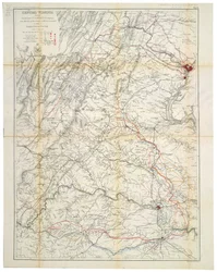 Zentral-Virginia: zeigt die Kampagne und Märsche von Generalleutnant U.S. Grant und den Armeen unter seinem Kommando in den Jahren 1864-5