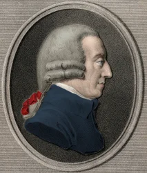 Adam Smith 1723-1790 - Stich - 19. Jahrhundert